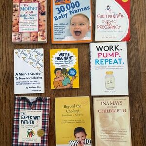 Collection of 9 Parenting and Pregnancy Books